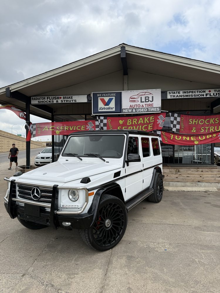 G-Wagon in for service